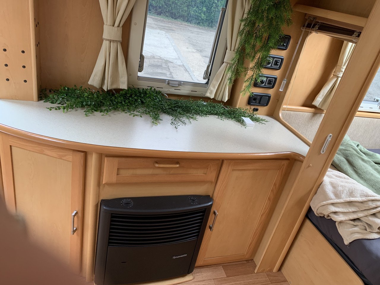 Caravan Elddis Odyssey 544, vakantie klaar