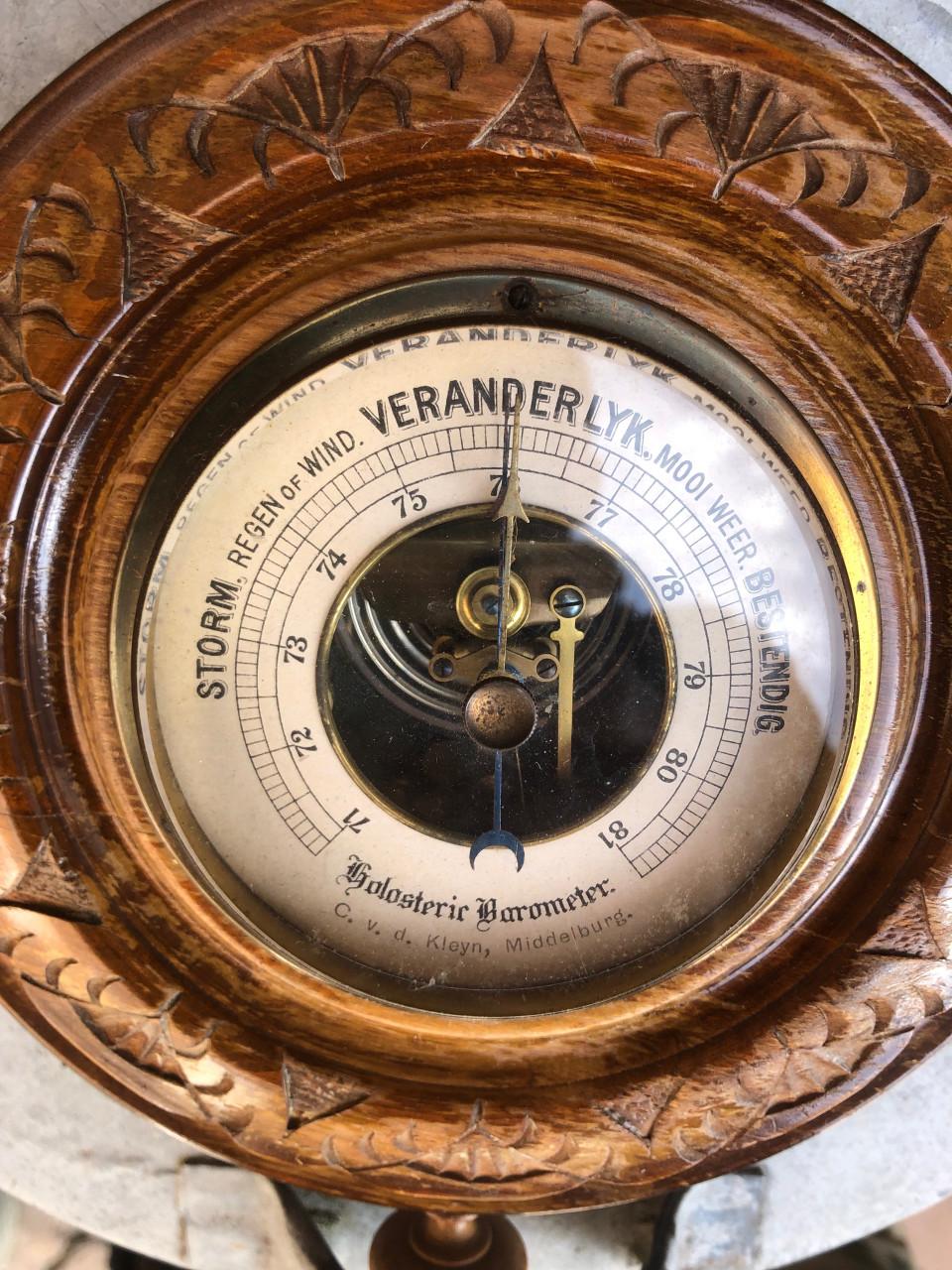 Houten Barometer