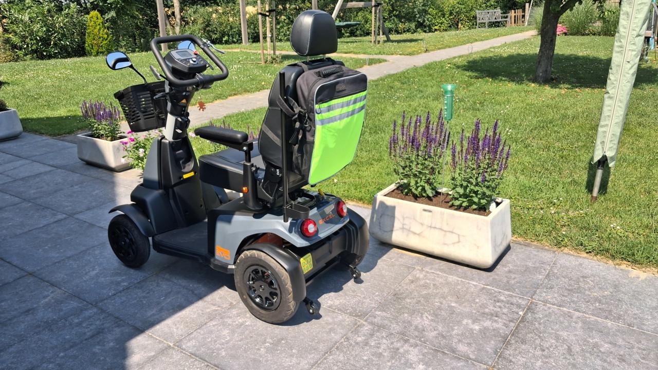 Scootmobiel galaxy plus evo 4 wiel