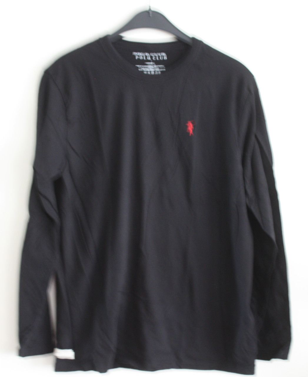 Zwart shirt met lange mouwen maat m