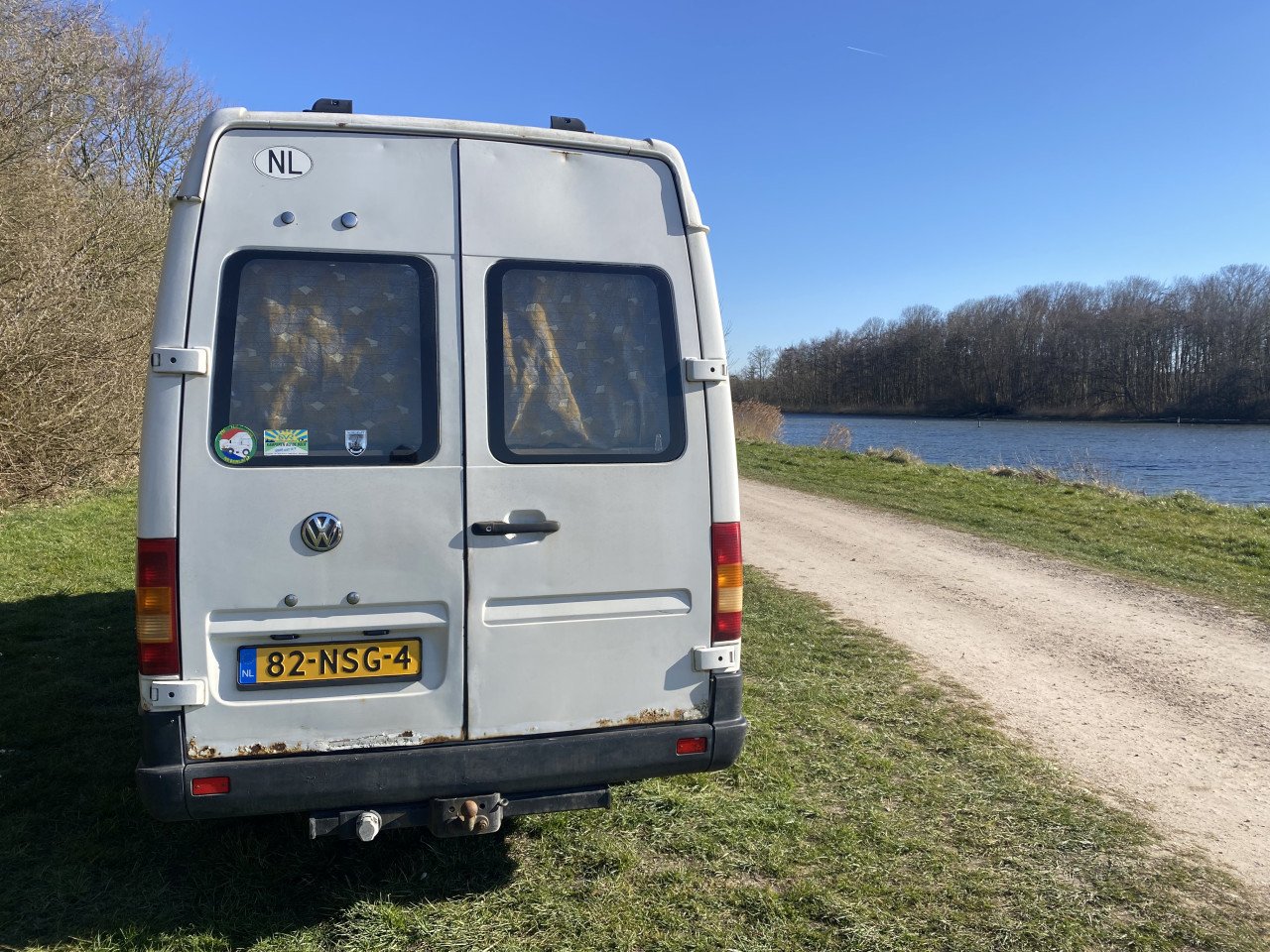 Camper Volkswagen als Tiny house (motor defect)