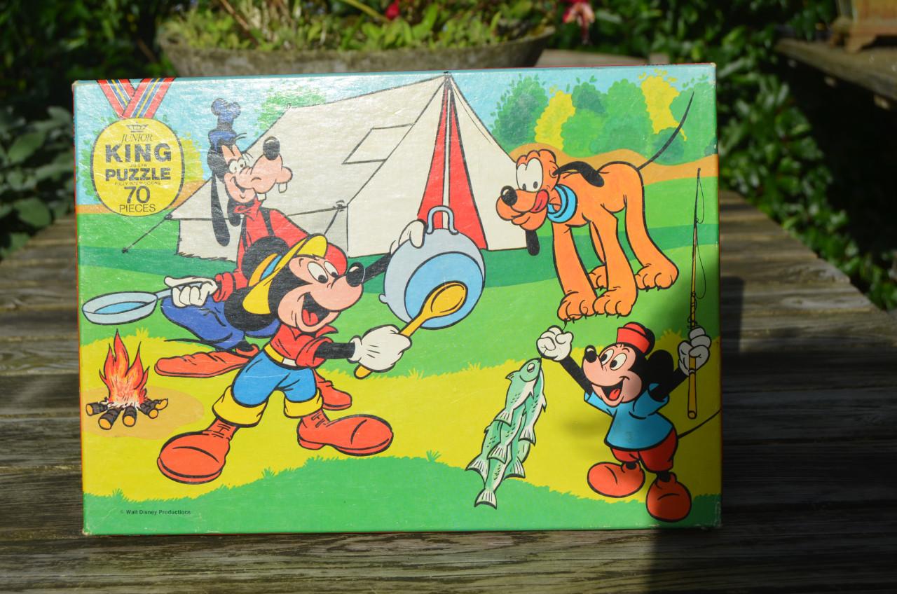 Verzameling Disney en andere strippuzzels e.d.