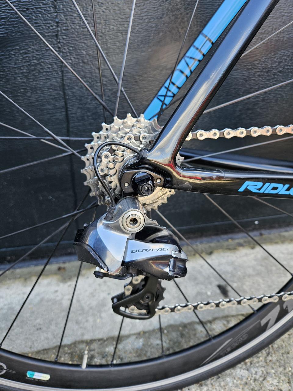 Ridley Noah met 11-speed Di2 Dura-Ace in de maat L