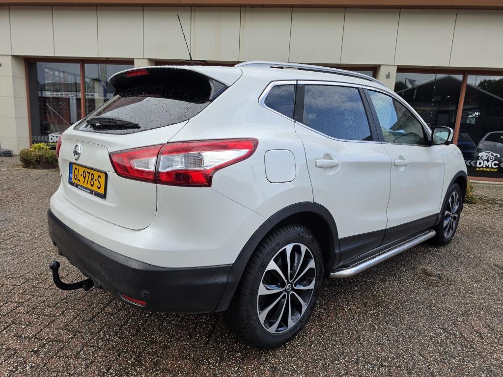 Nissan Qashqai 1.2 tekna | airco | navi | cruise | side-bars