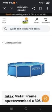 Intex zwembad