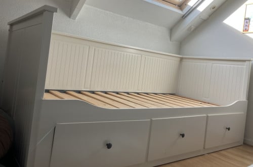 HEMNES Bed (met 3 lades (IKEA))