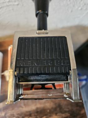 Vintage Reiner Nummereerstempel B6-6K in originele doos
