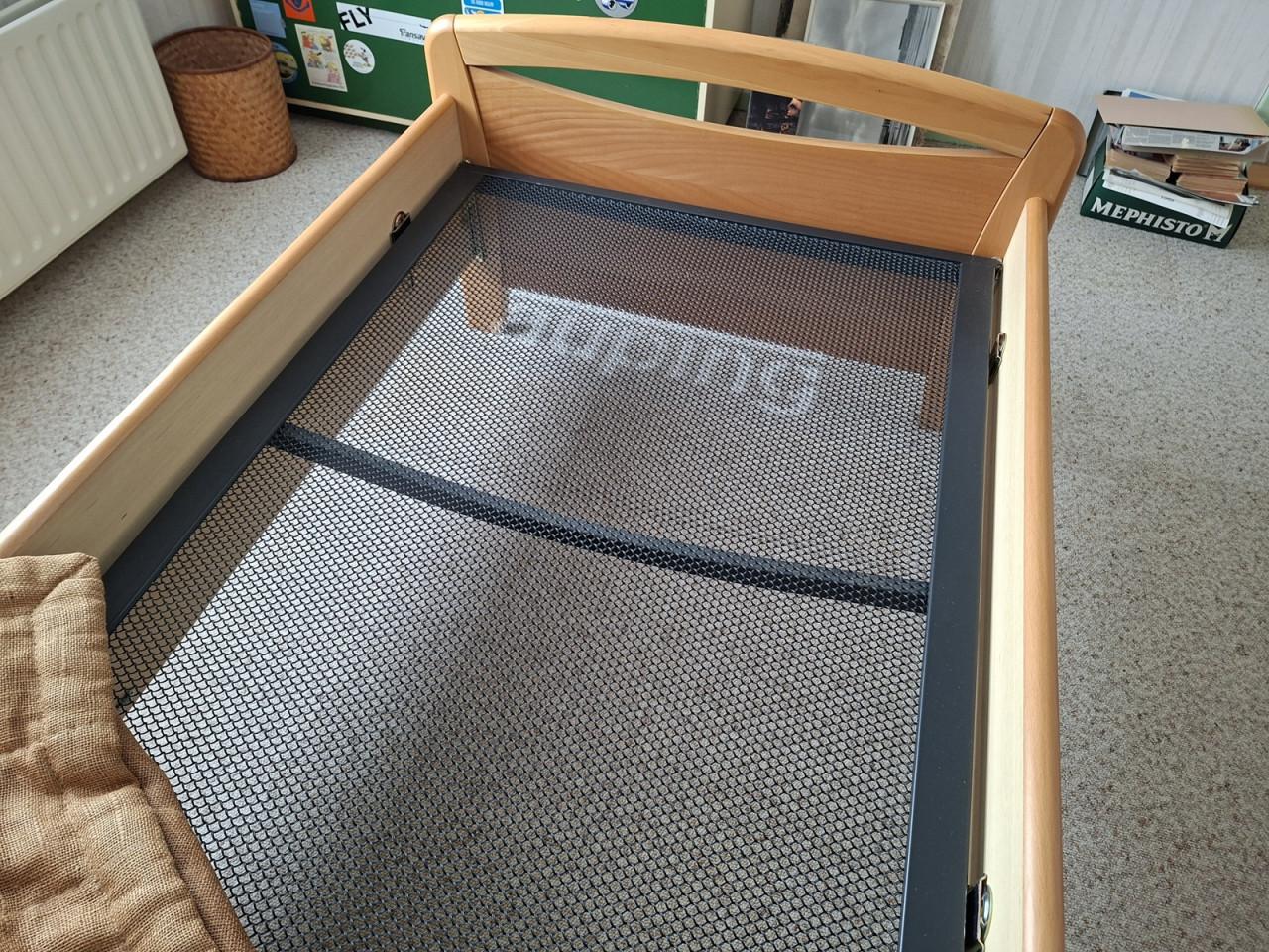 1 Persoons (senioren) bed 90 x 200 met Auping spiraalbodem