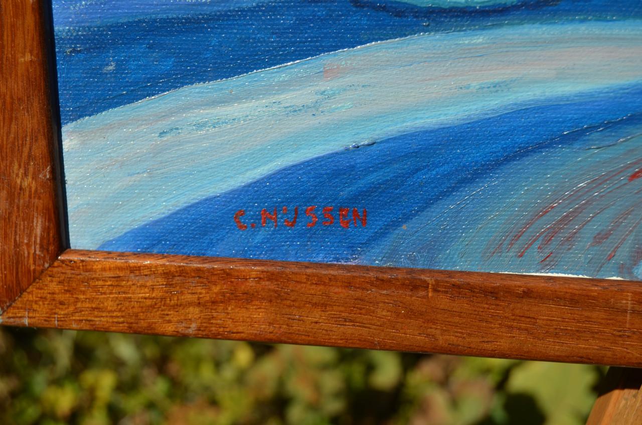 Zeer kleurig Drieluik C. Nijssen