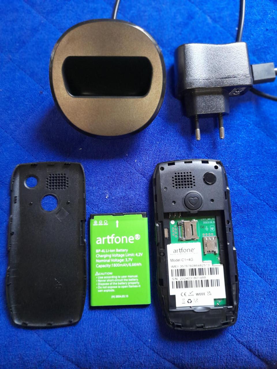 Telefoon prepaid van het merk Artfone