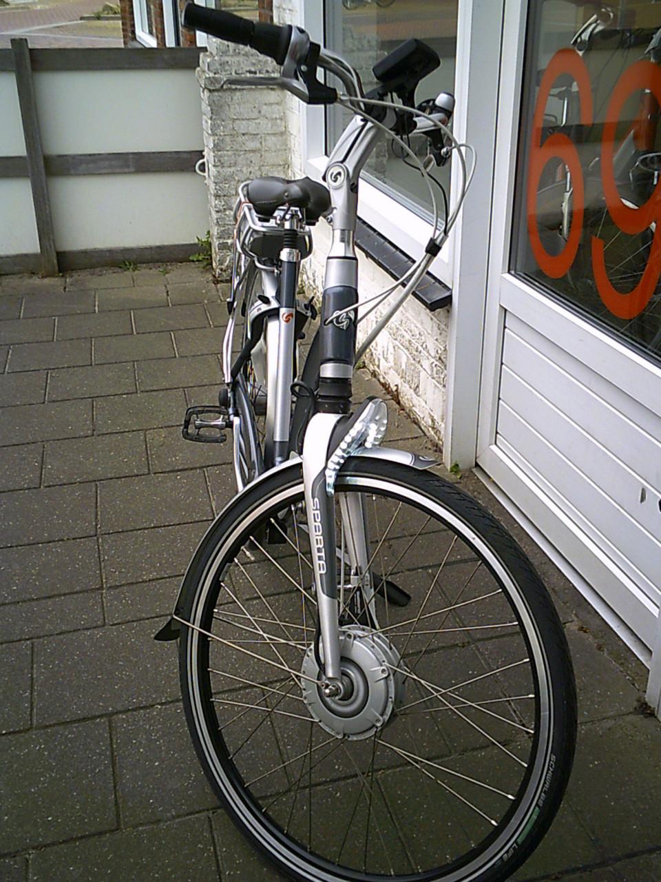Gebruikte Sparta ION RX E-Bike 53v 8 versnellingen 317Wh accu