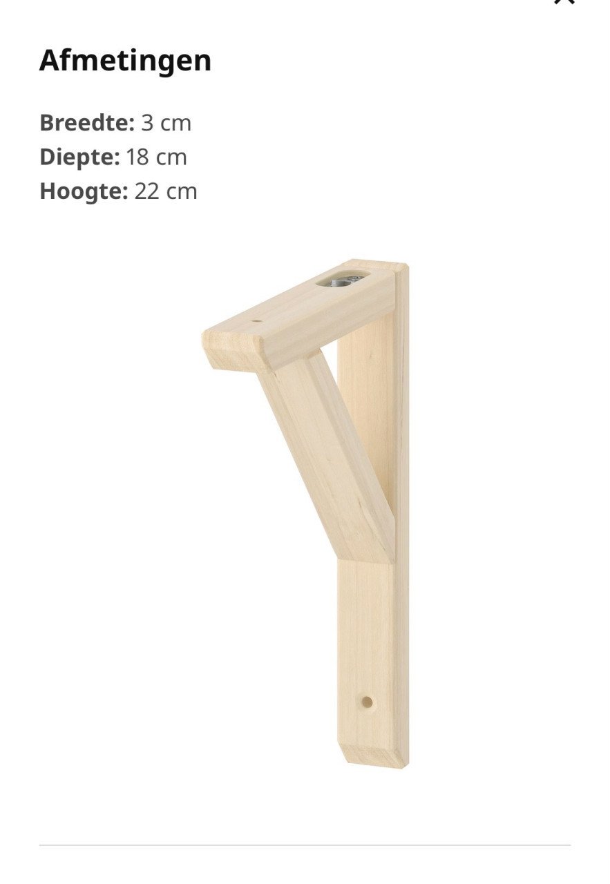Ikea wandplank / boekenplank