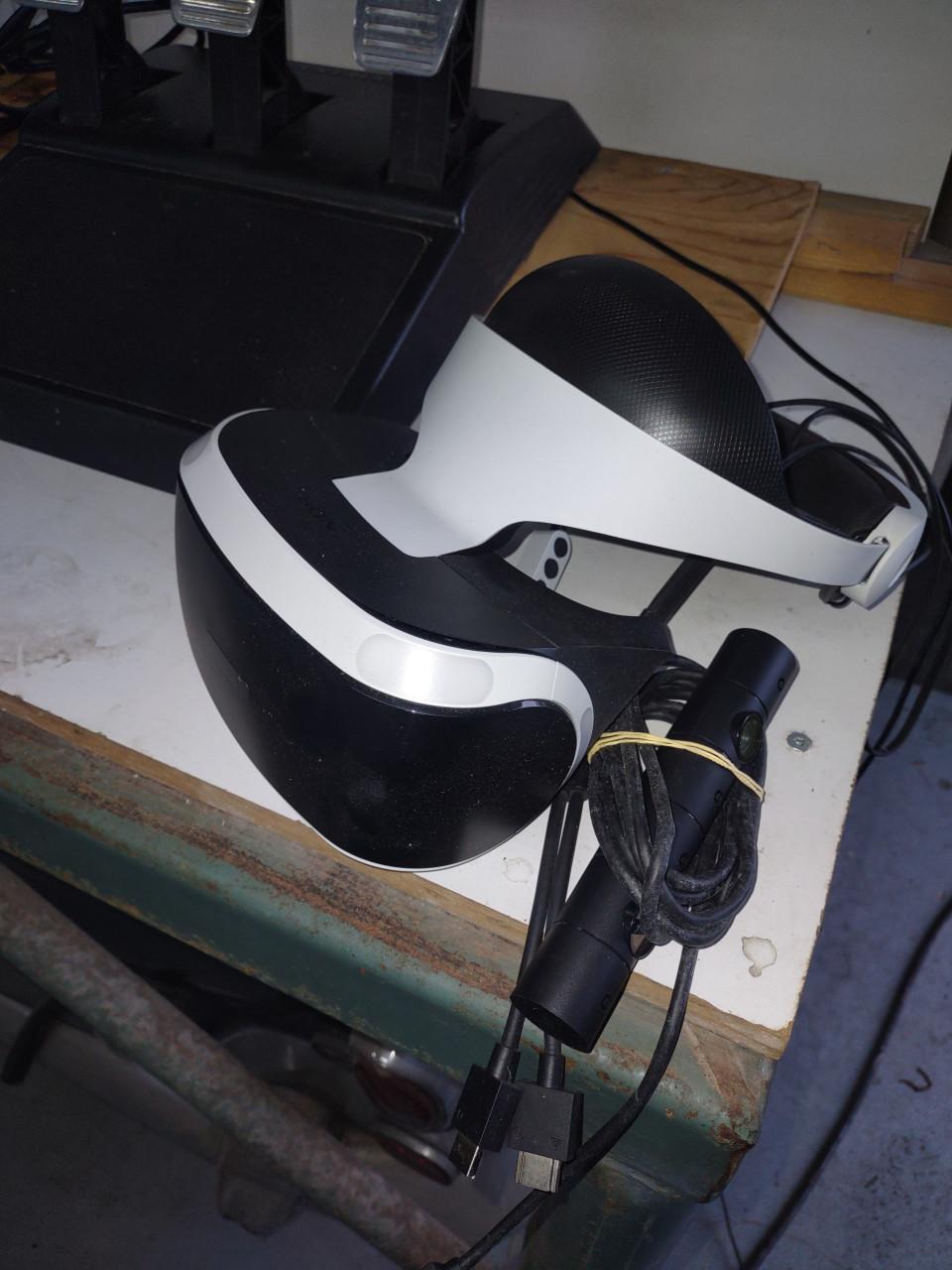 Playstation 4 pro, race stuur, pedalen, VR bril