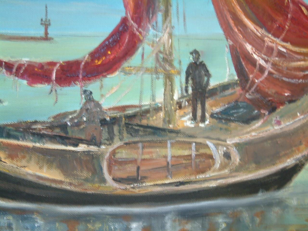 Veere  olie verf  div schilderijen