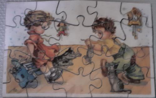 Kinderpuzzel uit 1958