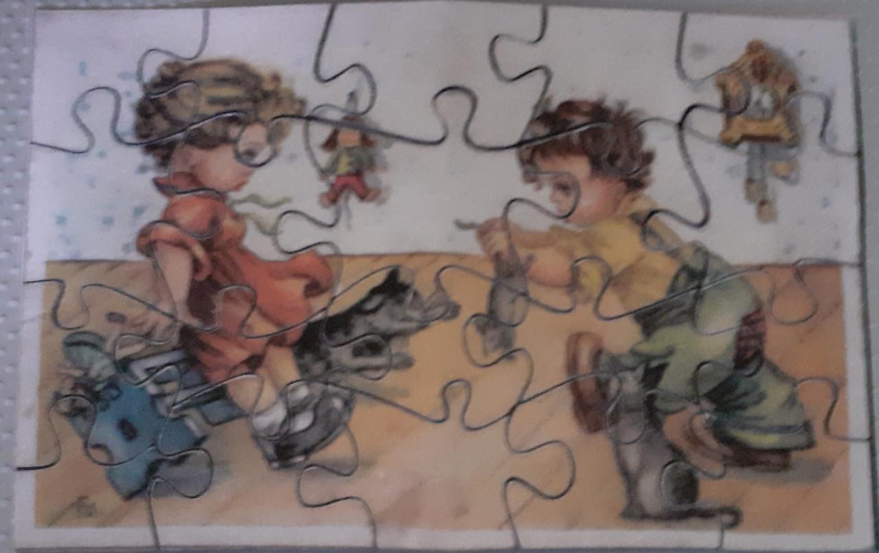 Kinderpuzzel uit 1958