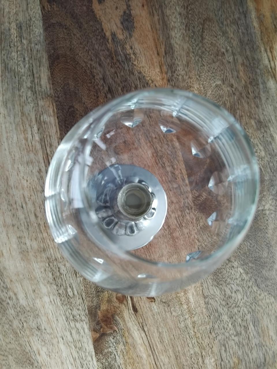 Brandy snifter Tinnen voet