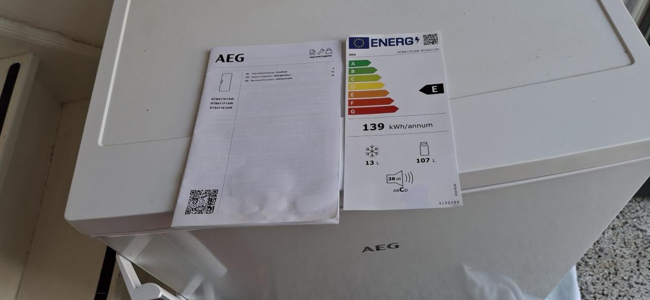 AEG Lavamat wasmachine model L54870