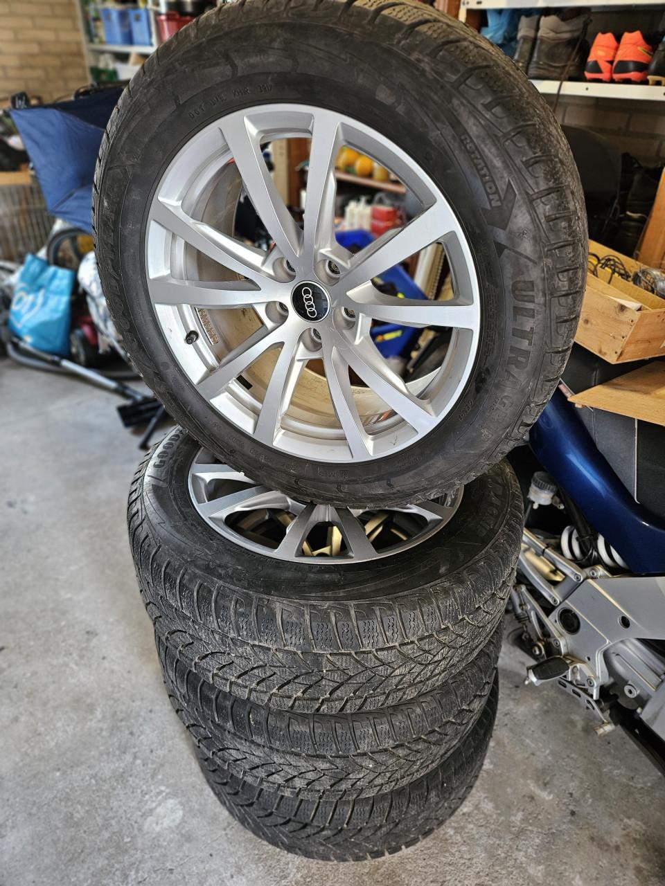 Audi 18 inch velgen met winterbanden / Volkswagen / Skoda / SEAT