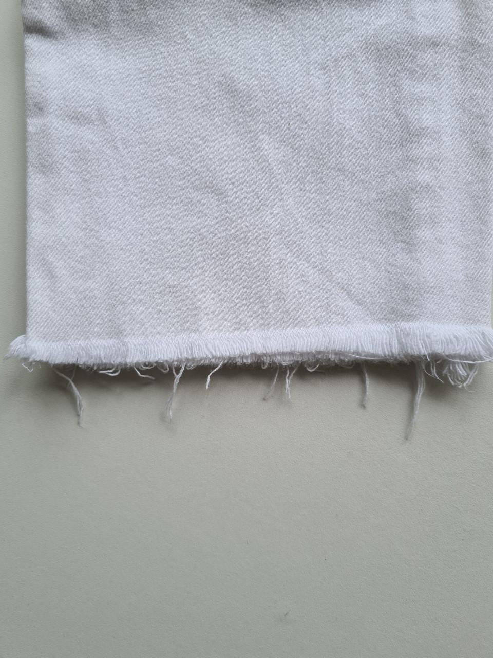 Nieuwe Amisu rechte witte spijkerbroek  Maat M