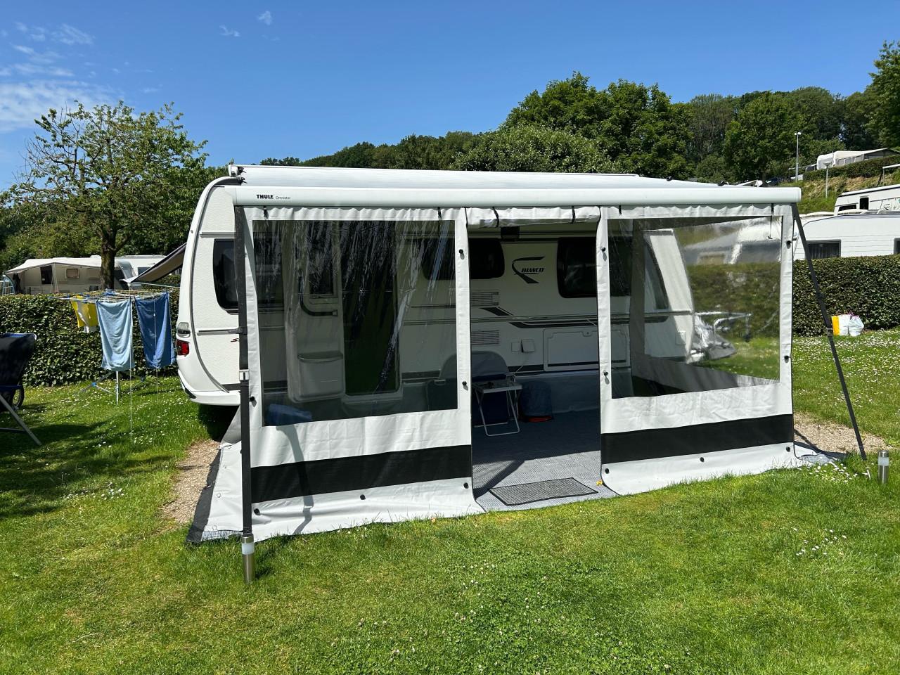 Thule rainblockers (complete set) voor cassetteluifel Omnistor