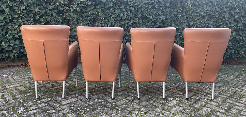 Gratis afhalen vier eetkamerstoelen