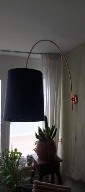 Wand booglamp met kap 25 euro