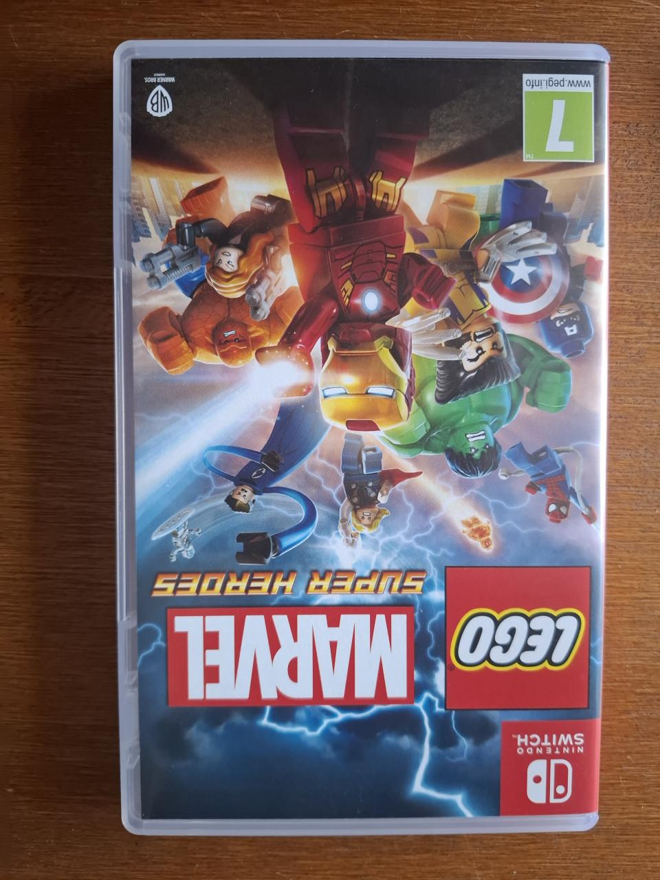 Nintendo switch game LEGO Marvel super heroes