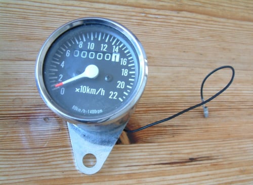 2 nieuwe tellerset km en toeren teller 1 km teller elektrisch 12 v