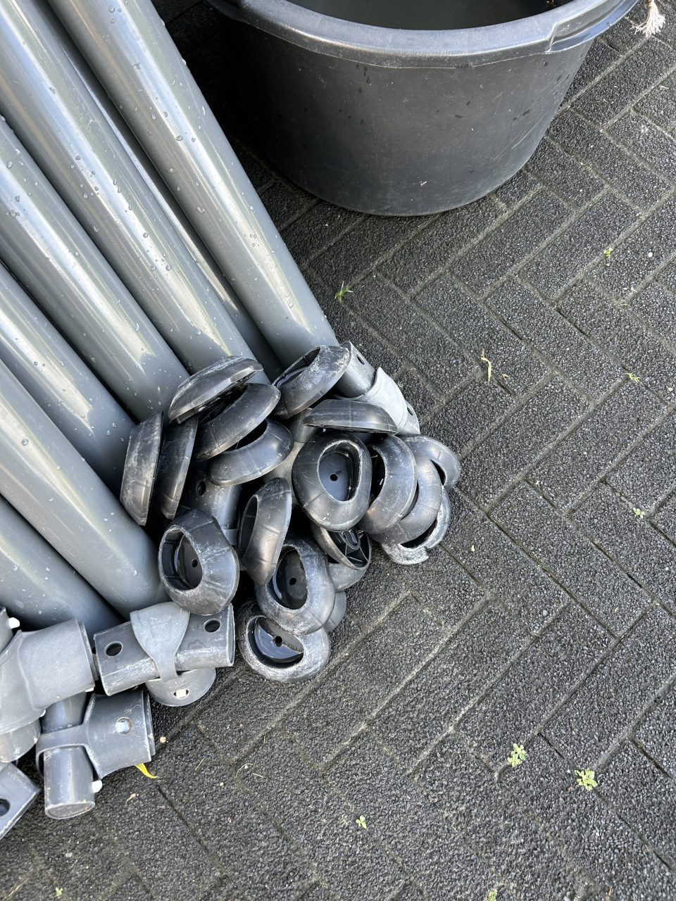 Frame van intex zwembad