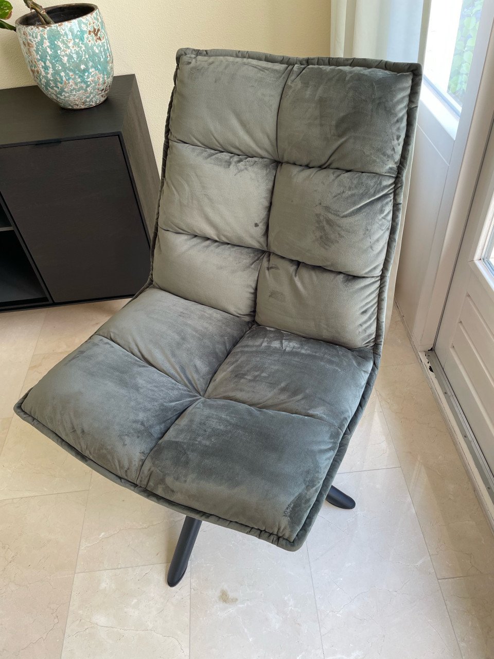 Fauteuil Clayton groen