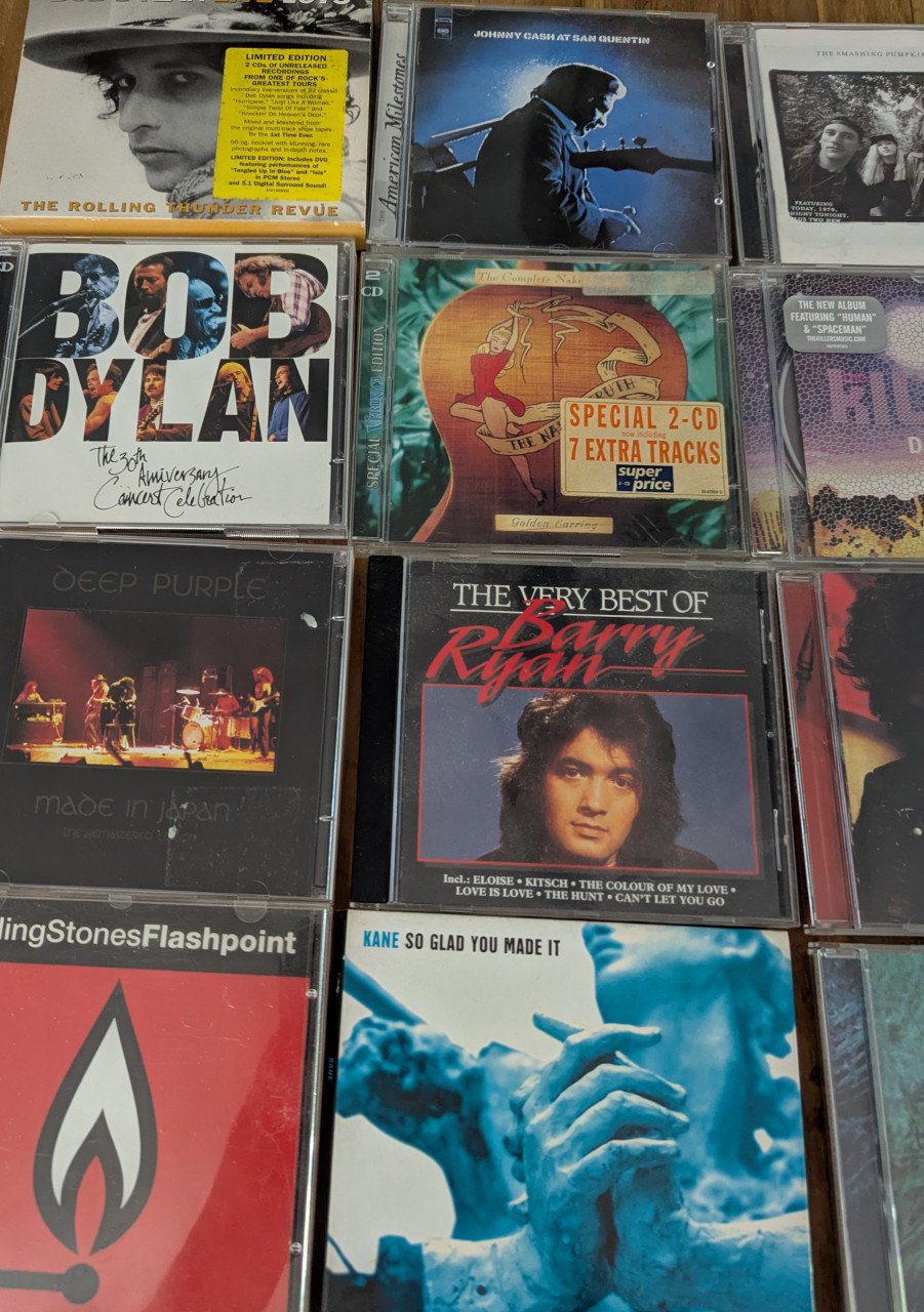 CD:Originele popmuziek ruim 58 CDs