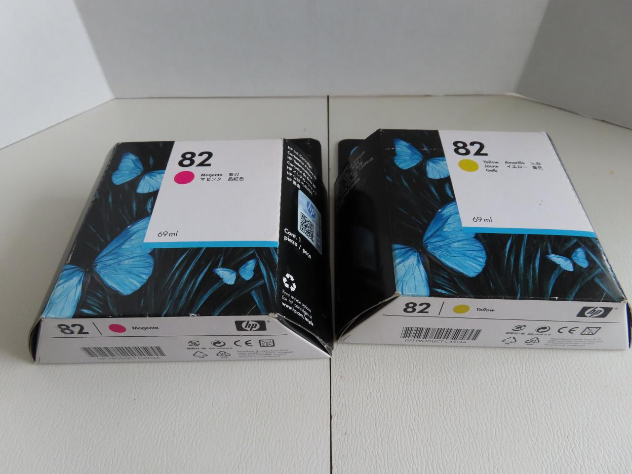 HP 82 ink cartridges Voor designjet 500, 500 PS, 510 Per stuk €.7,50
