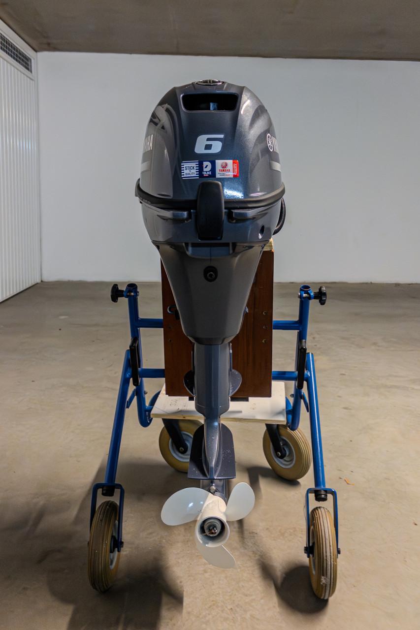 Buitenboordmotor YAMAHA 6 PK 2 cilinder Viertakt kortstaart