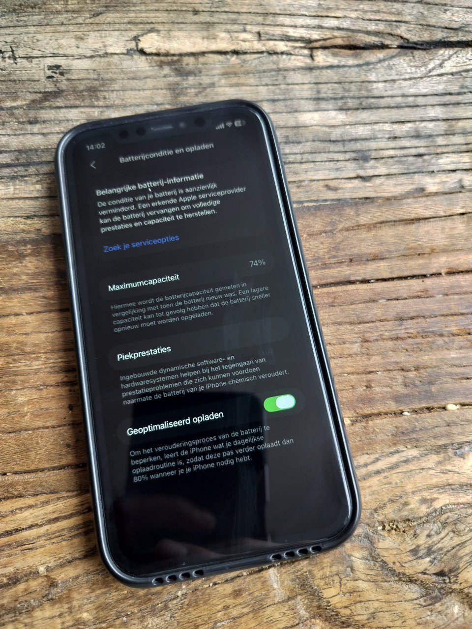 Iphone 11 128gb achterkant barst