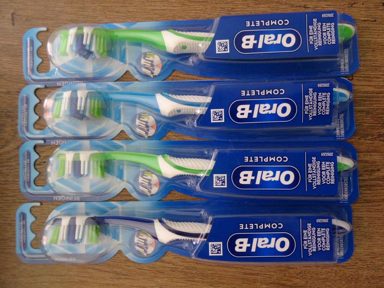 Nieuwe Oral-B Complete tandenborstels