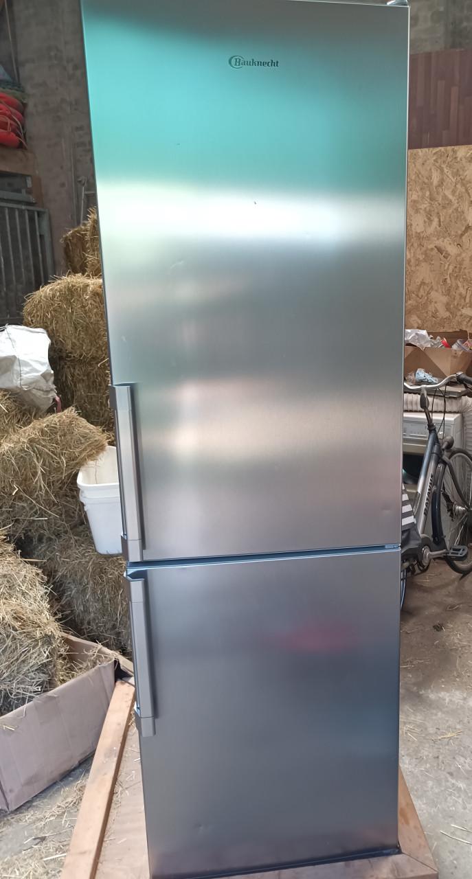 Bauknecht vrijstaande Koel-vriescombinatie No-Frost RVS-look
