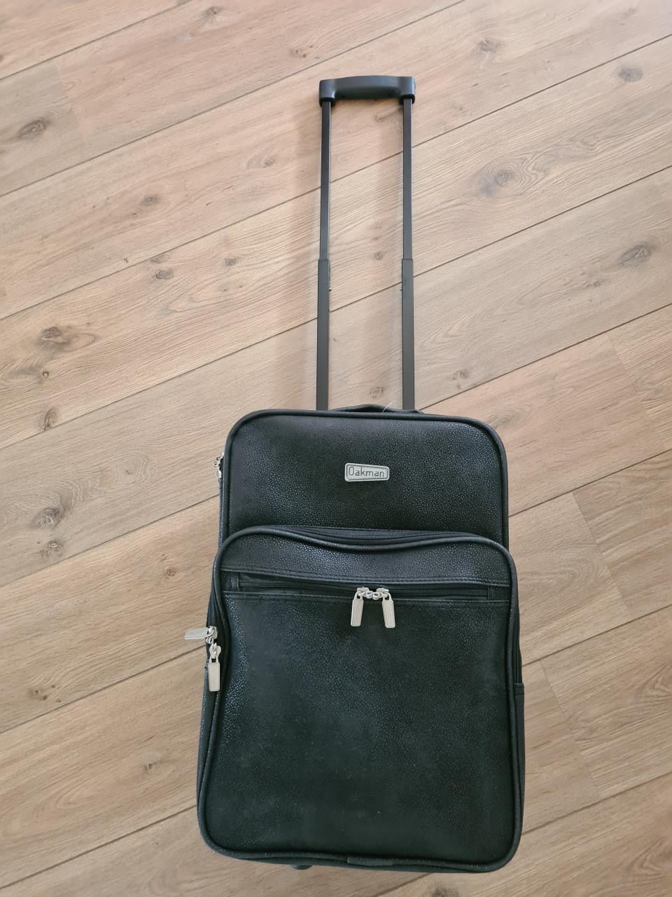 Zwarte koffer van Oakman L46 X B34 X D26
