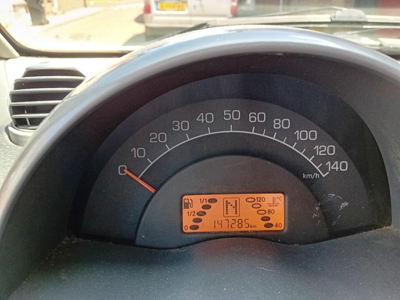 Smart 0.7 City Coupe 2003 rood met panorama dak