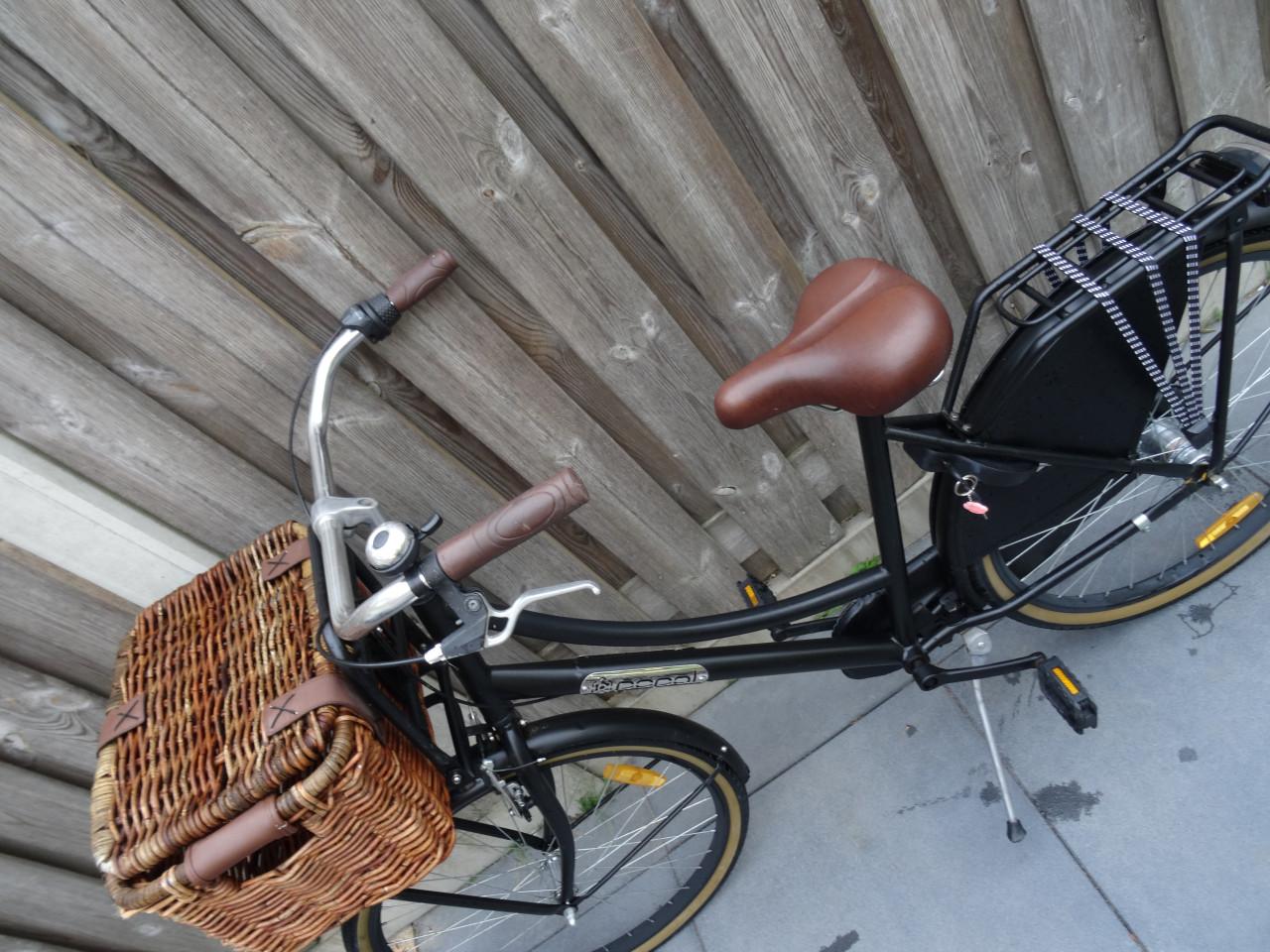 🚲 Popal Daily Dutch Meisjesfiets – 26 inch – 3 Versnellingen – Zwart 🖤