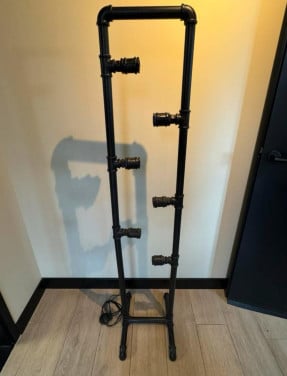 Industriële vloerlamp