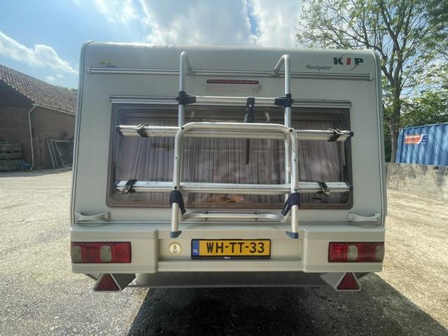 Kip Navigator 44DB met voortent, vloerverwarming en boiler