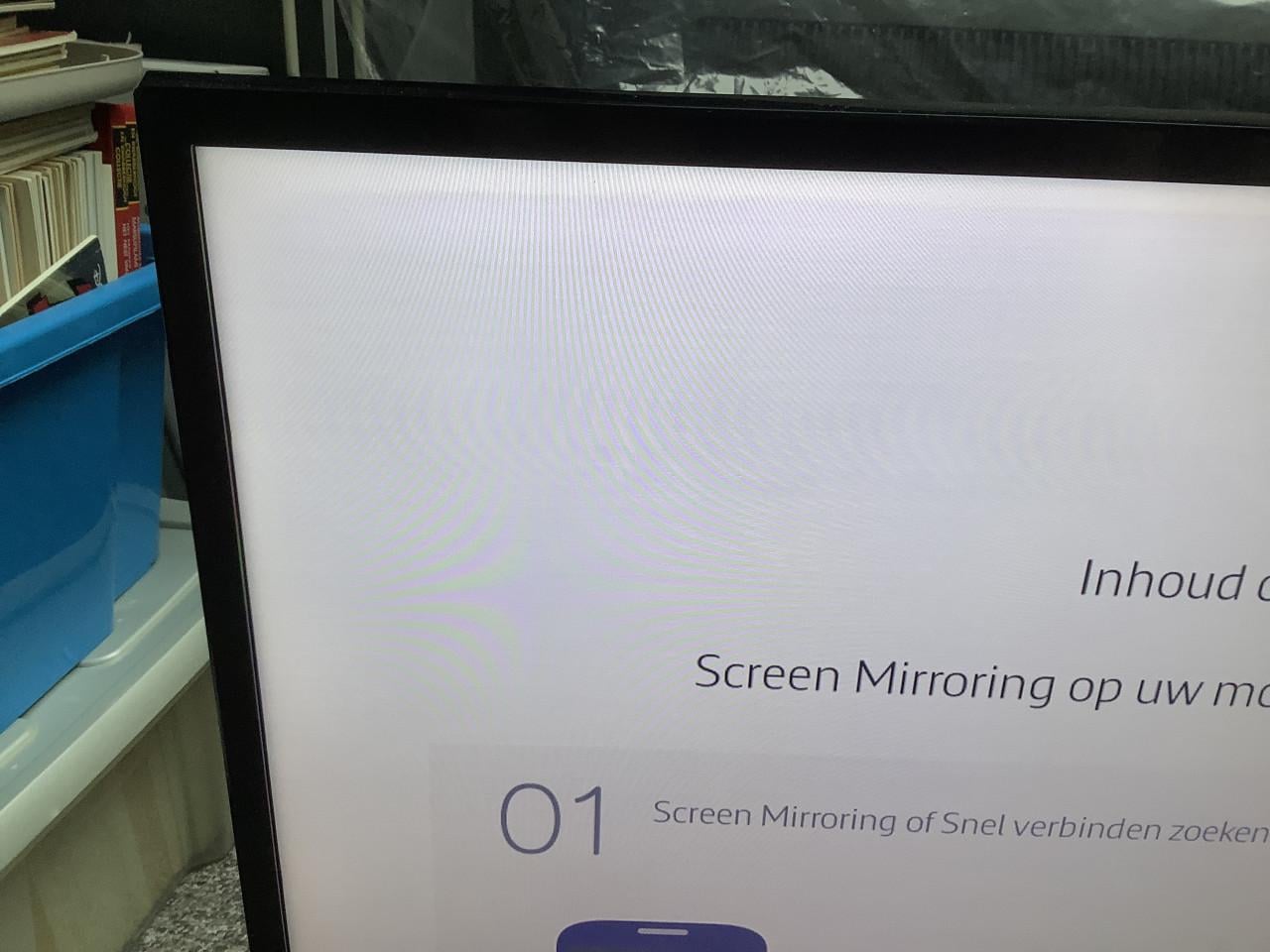 Samsung 4K UHD Smart TV (model UE40JU6400) van 40 inch. Defect ?