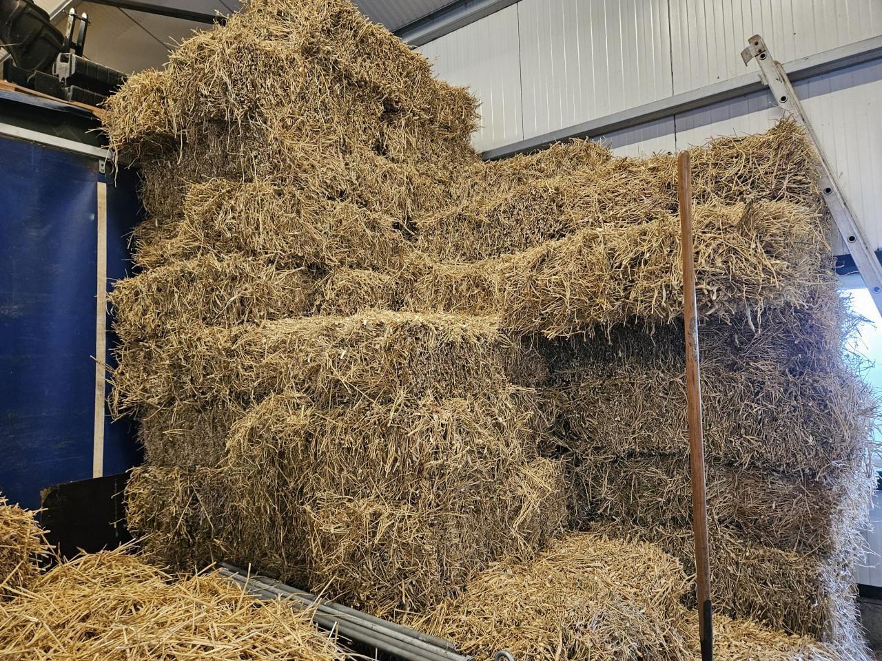 Vooruitbestellen van hooi/kuil en stro nieuwe seizoen