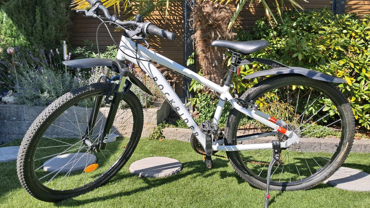 Witte mountainbike - maat S