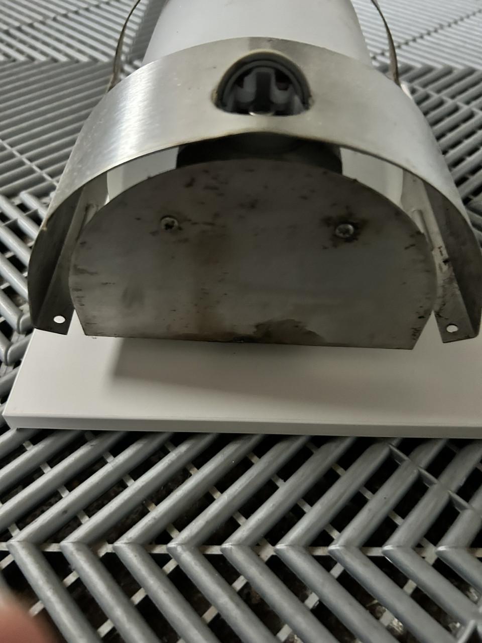 Massive rvs-buitenlamp