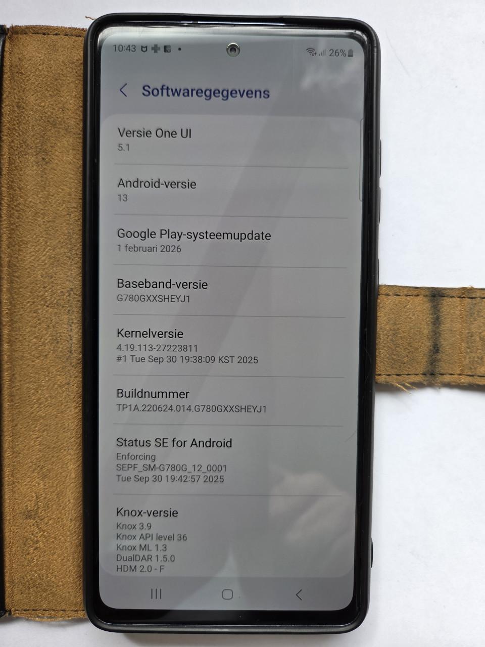Nog zeer goede Samsung S20Fe mobile telefoon.