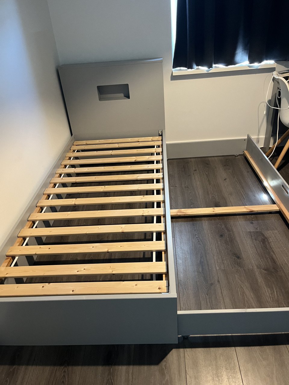 Kinderbed van hout