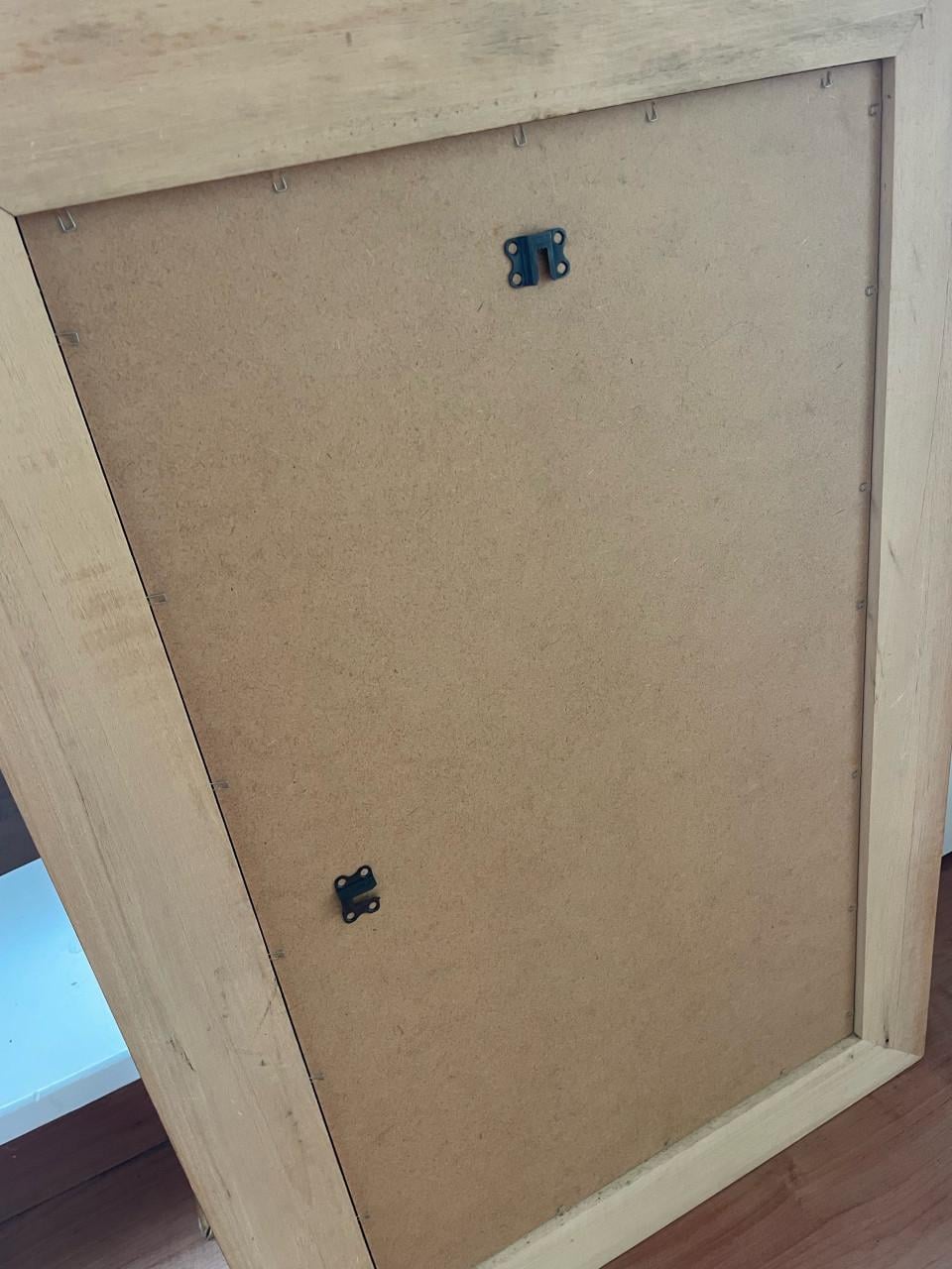 Houten spiegel 60x90