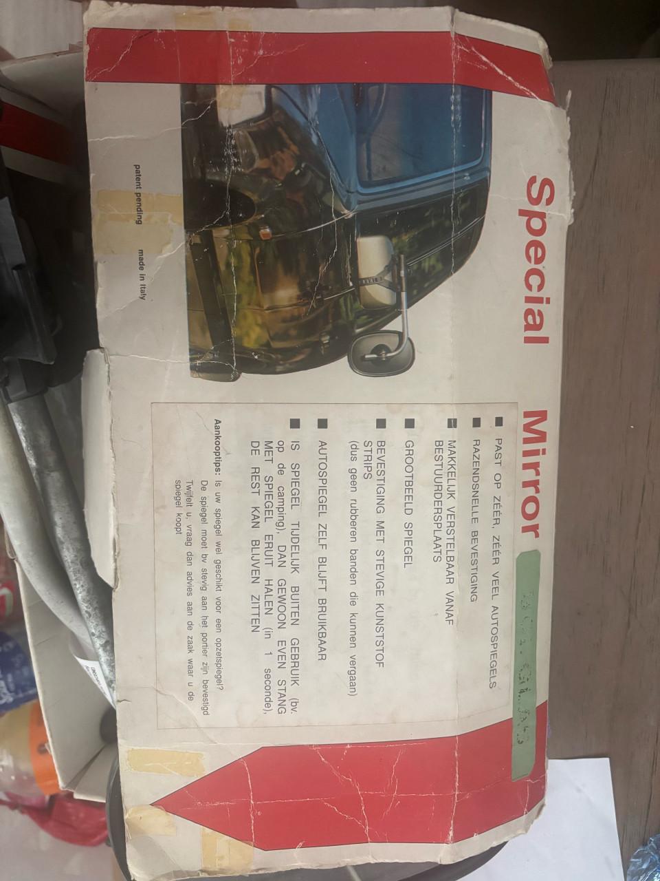 Caravan spiegels